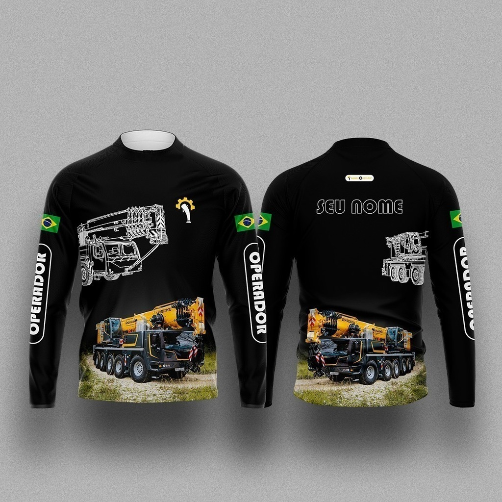 Camisa com manga longa